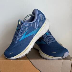 Brooks Ghost 14 Running Shoes Blue/Ocean/Oyster Women Running Sneakers- SZ 8.5